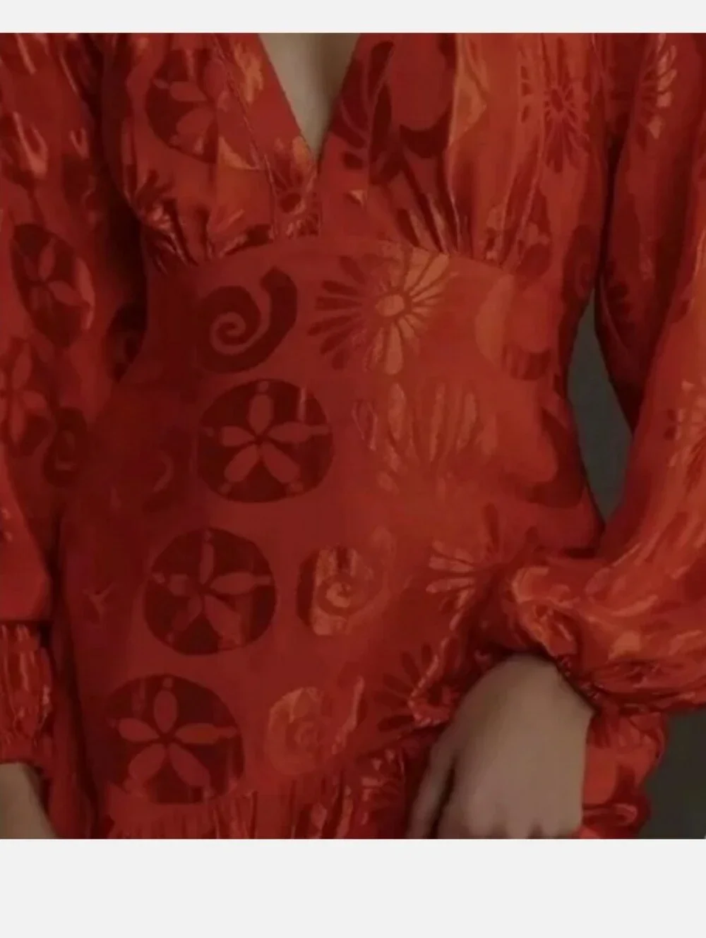 Farm Rio Red Maxidress - Picture 3 of 4